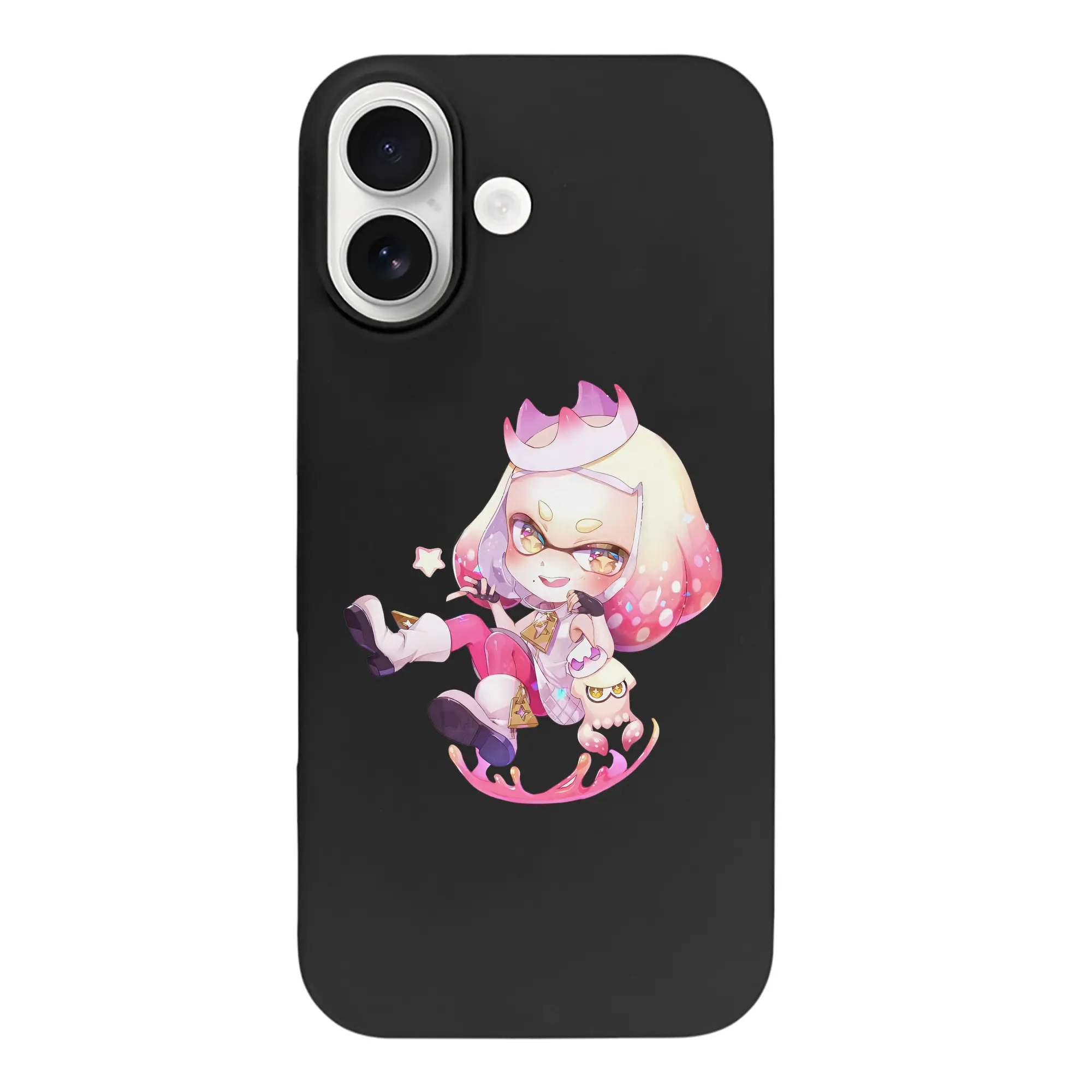 スプラトゥーン グッズ,ヒメ - iPhone 17 シリーズ シリコンケース 薄型 耐衝撃 指紋防止 ソフトタッチカバー 精密フィット 傷防止 保護ケース iPhone 17/17 Air/17 Pro/17 Pro Max 対応